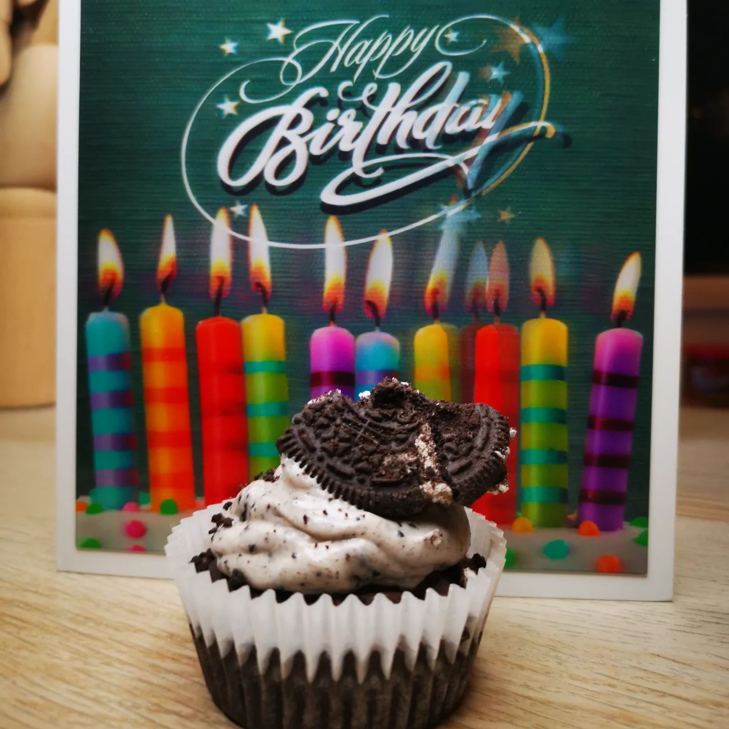 Oreo cupcake